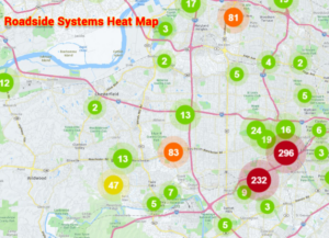 Roadside Systems Heat Map – Roadside Systems